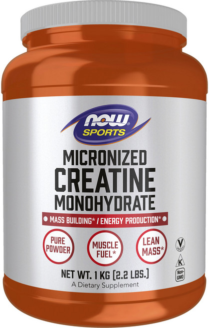 나우푸드 마이크로나이즈드 크레아틴 모노하이드레이트 분말, 1개, 1kg