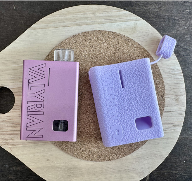 레더크레프트 유웰 발라리안R 전용 실리콘케이스 위생캡덮개 포함, 1개, 퍼플