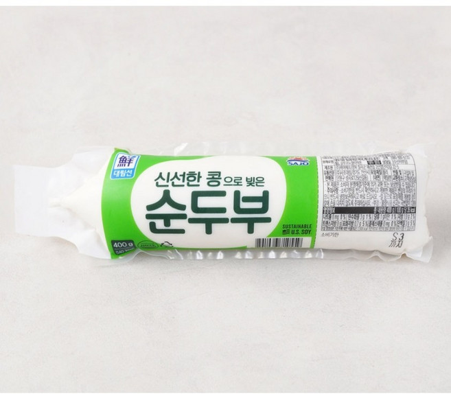 대림선 신선한 순두부, 12개, 400g