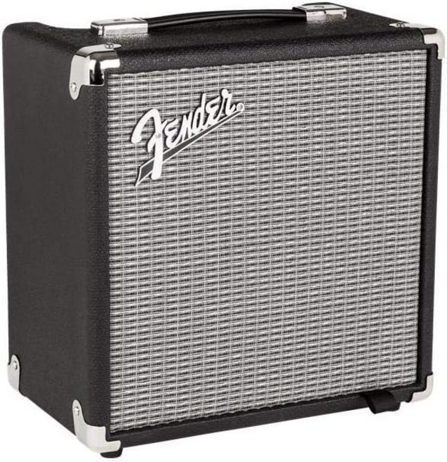 음향기기 Fender Rumble 100 V3 베이스 기타용 앰프 100W 2년 보증 12인치 Eminence 스피커 오버드라이브 회로 톤 보이싱 이펙트 루프 및 다이렉트 XLR, [01] 15와트, [01] 앰프만