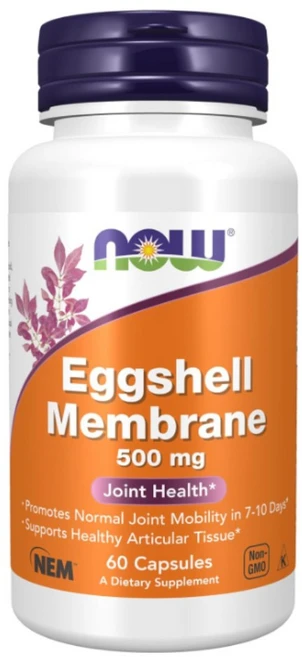 나우푸드 NEM 계란 달걀 껍질 막 500mg 식물성 60베지 캡슐, 1개, 60정 - 쿠팡