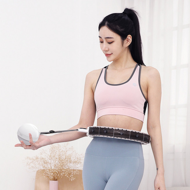 다이어트 훌라후프 뱃살 다이어트 지압마사지 스마트 훌라후프 이지훌라