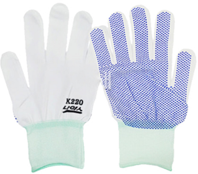 성진나이스 점박이 코팅장갑 토트장갑 작업용 미끄럼방지 논슬립 100켤레, 100세트, 화이트