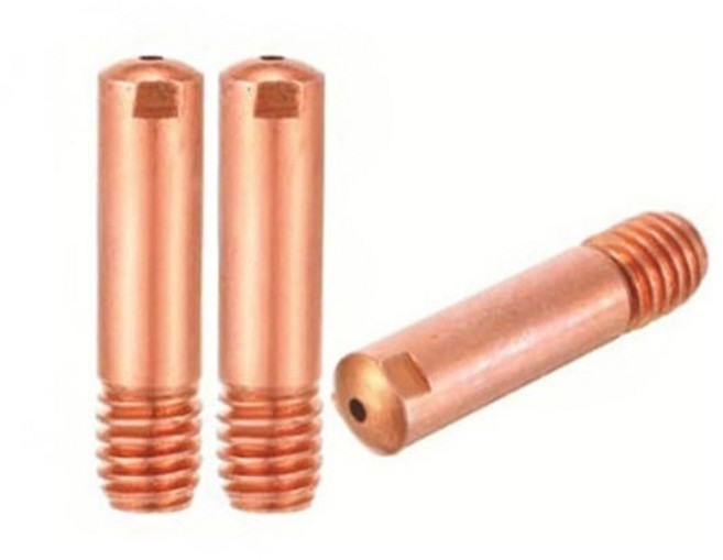 위더스 미그팁 0.9mm 제이식 논가스 용접기 M100 CO2 부속품 20개입 M6, 1개