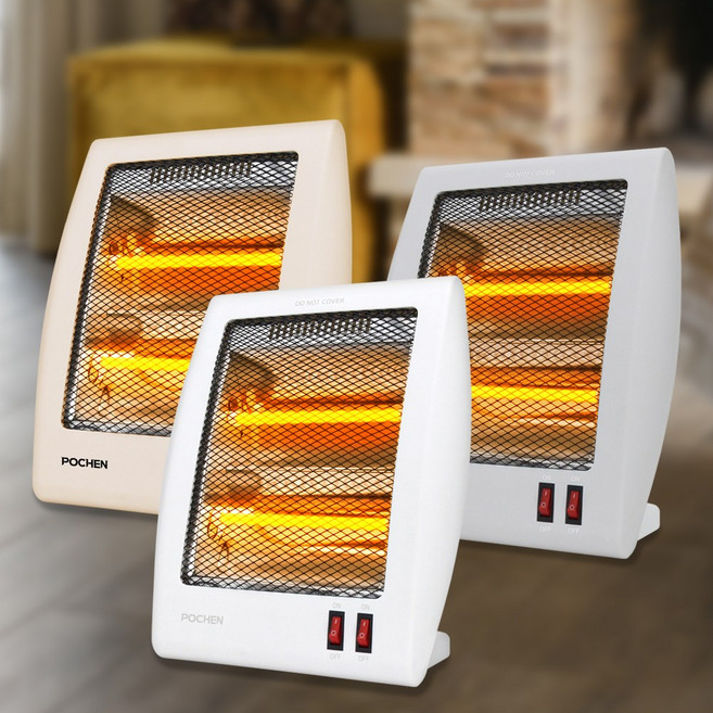 <한정특가> 2단 전기히터 사무실 발난로 미니 히터 / 3종 택 1, 그레이