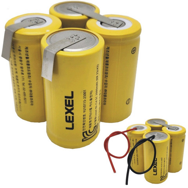 청소기 배터리 삼성 엘지 리필 핸디청소기 진공청소기 니카드 니켈카드뮴 4.8V 리필배터리 충전배터리 써브씨 SUB-C, 1) DC 4.8V 단자타입, 1개