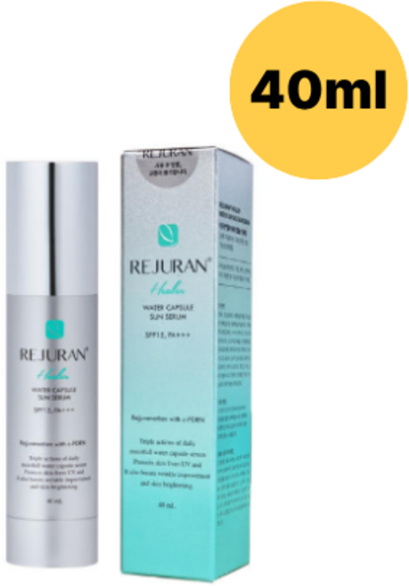 리쥬란 힐러 워터 캡슐 선 세럼, 40ml, 1개