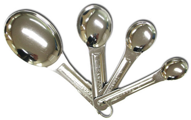 일제 스텐 계량스푼 4개 SET 미넥스 PASTO 계량스푼, 본상품