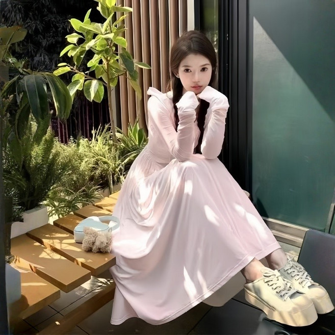 雲朵原紗涼感防曬裙