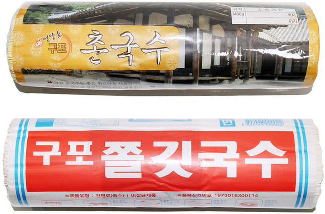 금성제면 구포 쫄깃국수 소면 1.4kg *치자 촌국수 1.4kg, 1개