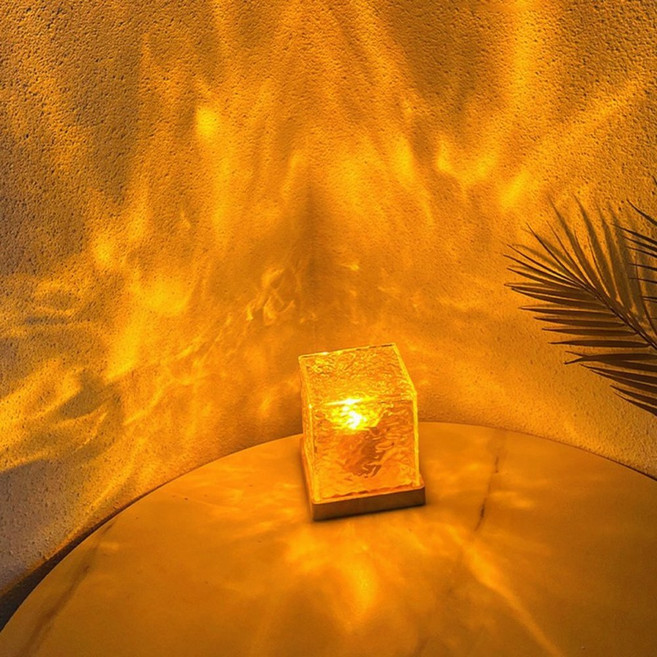 수면 보조 조명 LED 파도 패턴 무드등 침실 인테리어 수유 취침 야간 조명, 상세페이지 참조