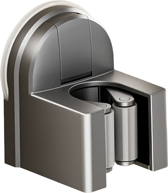 내집클로버 흡착식 스틱락 밀대걸이 홀더, 1개, 그레이