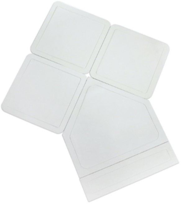 本壘板包五件組 棒球訓練 本壘板薄片 學校指定 樂樂棒球 運動用品 便攜式壘包 壘球裝備 親子互動, 1套, 詳見包裝