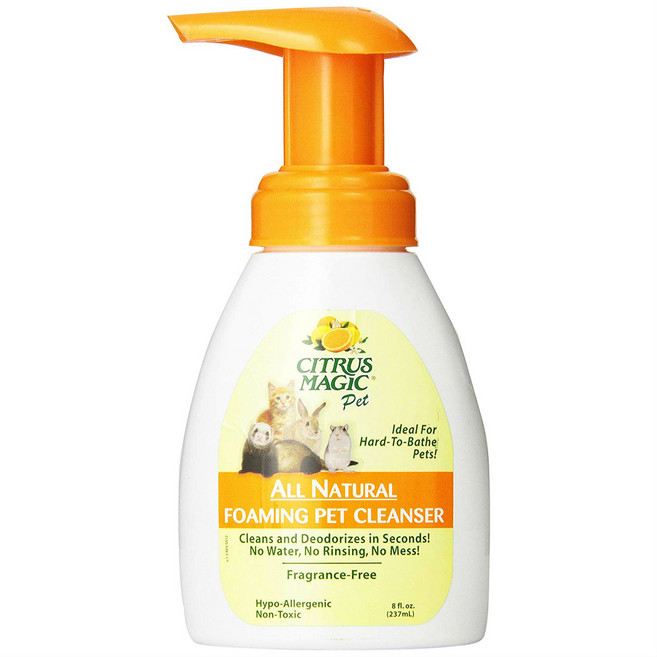 시트러스매직 올 내추럴 포밍 펫 클렌저 무향, 237ml, 1개