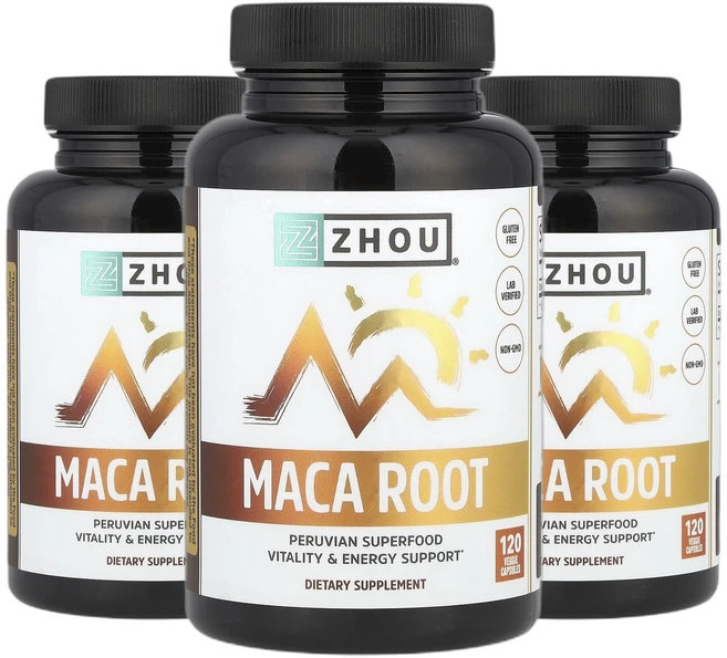 주뉴트리션 마카 MACA 뿌리 베지 캡슐 120정캡슐 1정당 500mg 2+1, 3개, 120정 - 쿠팡