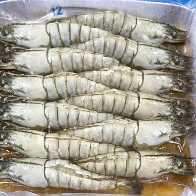 모조나인 블랙타이거 버터플라이새우10미, 1개, 500g 10미