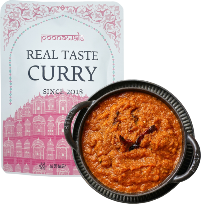 [180g]푸나왈라 대구 줄서서 먹는 인도커리, 180g, 1개, 프라운빈달루