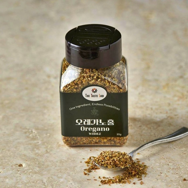 더테이스트랩 오레가노 가루 럽드 허브 향신료, 1개, 20g