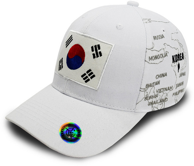 캡이요 CAPEYO 2184 코리아 태극기 패치 야구모자 한국모자 대한민국 KOREA 붉은악마 자수 볼캡 모자