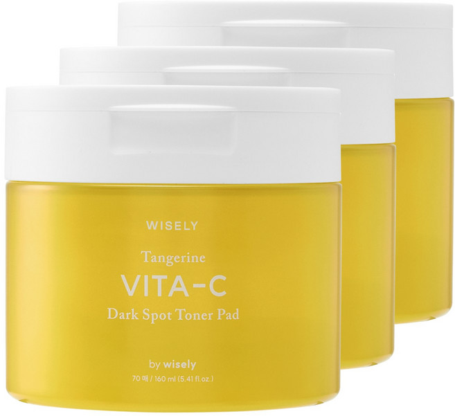와이즐리 비타C 잡티 케어 패드, 3개, 70매입