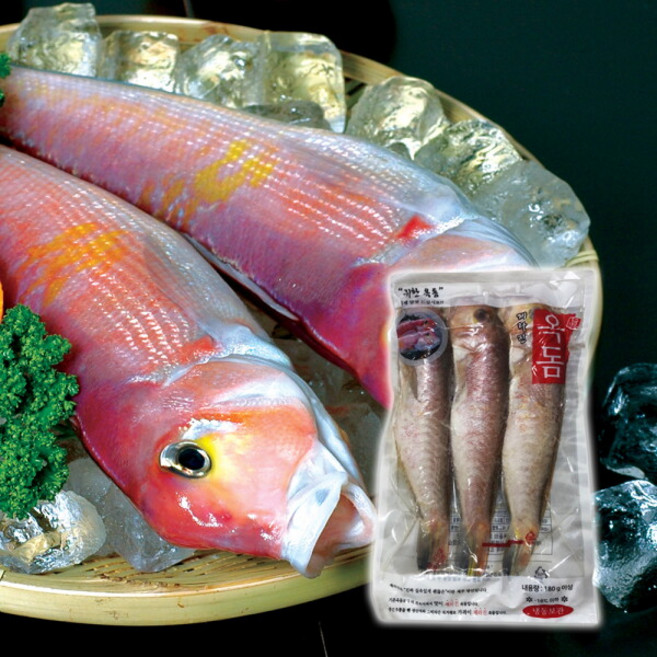 제주직송 손질 통제라진 옥돔 1팩(3마리), 1개, 상세 설명 참조