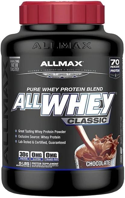 Allmax 올 웨이 클래식 퓨어 웨이 프로틴 블렌드, 1개, 2.27kg - 쿠팡
