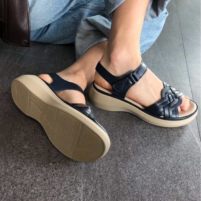 성원슈즈 여성 발편한 가벼운 여름 샌들 슬리퍼 5cm