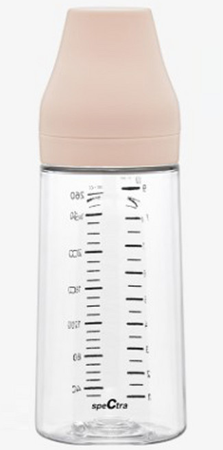 (베이비그린)스펙트라 올셋 PA 젖병 260ml 노꼭지, 크림바닐라, 1개