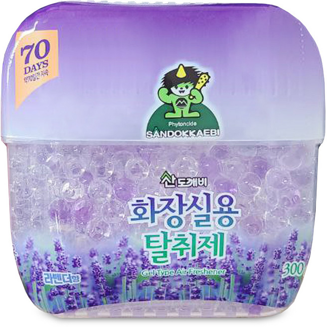 화장실용 탈취제 라벤더향 300g 1개