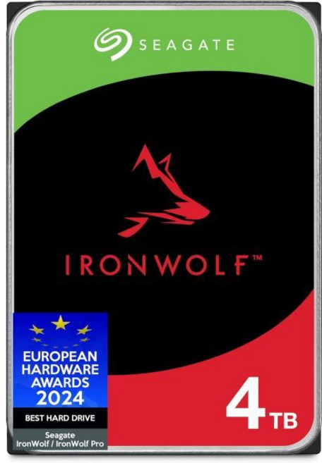 Seagate IronWolf 4TB NAS 내장 하드 드라이브 HDD – CMR 3.5인치 SATA 6Gbs 5900 RPM 64MB 캐시 - 좌절 없는 패키징ST4000VN