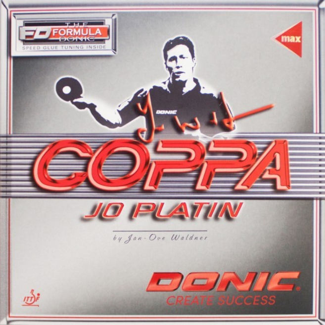 [DONIC] 도닉 코파 조 플라틴 탁구러버, 레드, 1개