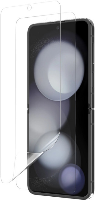 5세컨즈 갤럭시 Z플립3/4/5 리뉴 리커버리 자가복원 필름 2매(내부), 2개