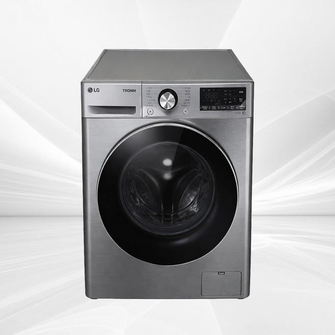 LG전자 드럼 세탁기 12kg 방문설치, F12VVA, 모던 스테인리스