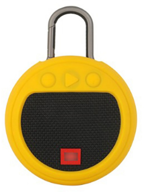 JBL Clip3 클립3 호환 실리콘 범퍼 케이스 소프트 커버, 옐로우