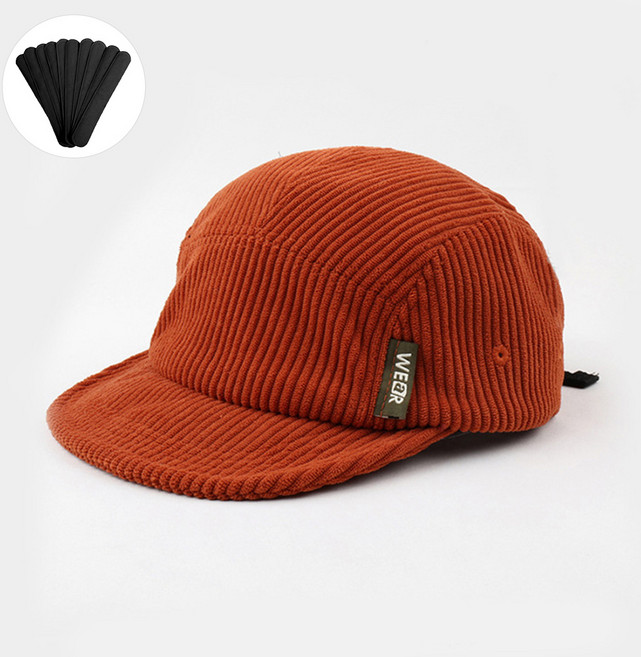 BALLEAURA 남여공용 웨어 코듀로이 숏캡 캐주얼모자 (모자 오염방지패드 지급)