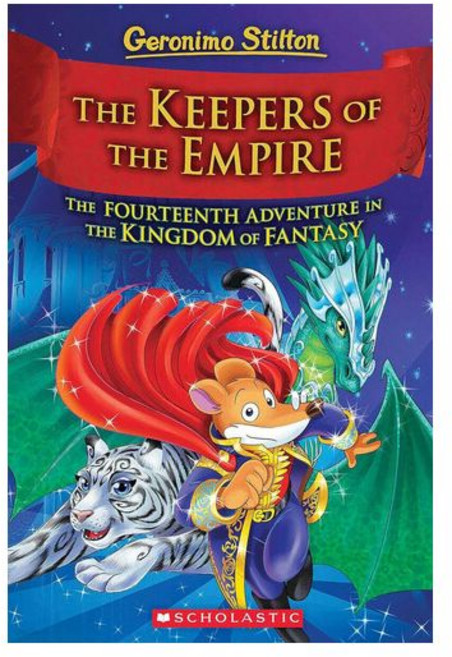 영문 영어 유아 도서 Geronimo Stilton and the Kingdom of Fantasy #14: The Keepers Empire Paperback 미국판 1554, 영문 영어 유아 도서 Geronimo : Kingdom