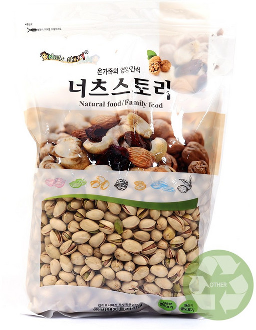 푸드올마켓_ 너츠스토리 피스타치오(N/O) 1kg /껍질있음, 1개