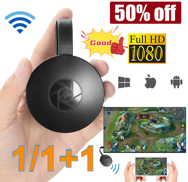 4k 크롬캐스트 4K무선 미러린 기기4K해상도 화면이 더 뚜렷하다, 블랙