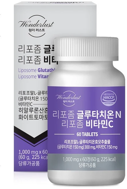 리포좀 글루타치온N리포좀비타민C 60정, 3개 - 쿠팡