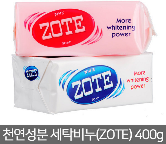 조트 빨래비누 400g 2개 (핑+화)