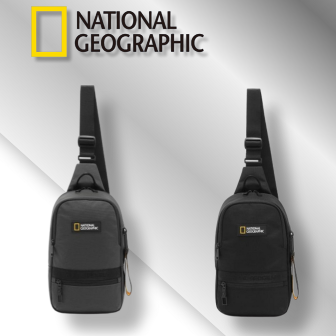 국내매장정품 내셔널지오그래픽 슬링백 NATIONAL 남녀공용 슬링백 크로스백 여행보조가방 핸드폰가방 데일리 크로스백 남성 크로스백 남자 크로스백 학생 크로스백