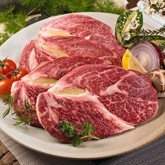 황금한우 1등급 한우 등심, 1개, 300g