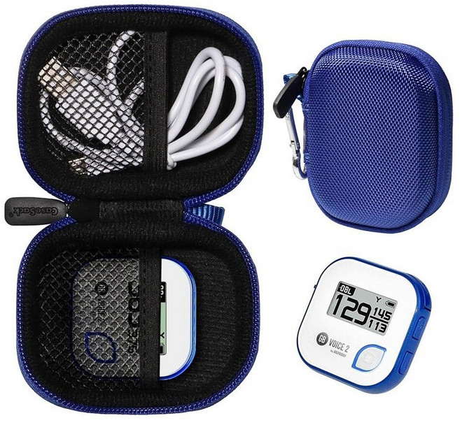 미국출고 아마존4.5+ 177800 CaseSack 골프 코스 GPS 케이스 - GOLFBUDDY Voice 2S+ 말하는 거리 측정기 Bushnell 부쉬넬 NeoGhost, 블루