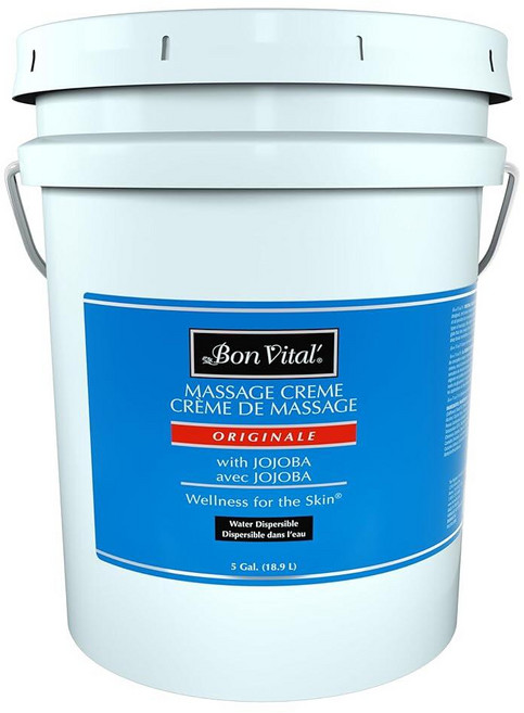 Bon Vital' Original Massage Cream a multi-purpose massage foundation that relaxes sore muscles r, 640 Fl Oz (Pack of 1)