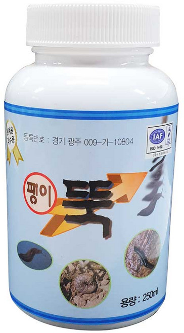 영농사 팽이뚝 250ml 민 달팽이약 제거제 퇴치 유인제, 1개
