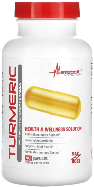 Metabolic Nutrition 강황 캡슐 90정, 1개 - 쿠팡