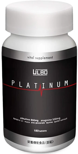 일본 ULBO 플래티넘 180캡슐(30일분) 남성활력, 1개, 180정 - 쿠팡