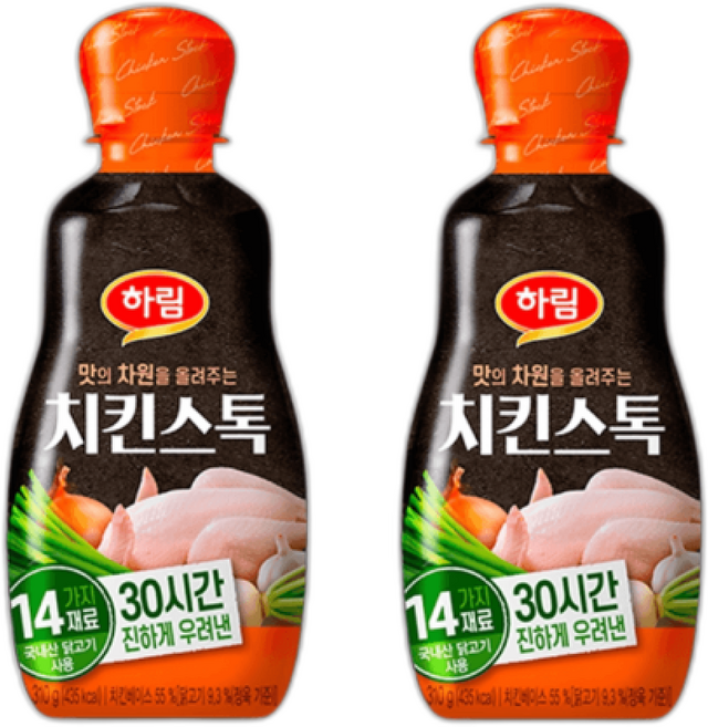 하림 치킨스톡 쉐프 요리 입, 2개, 310g