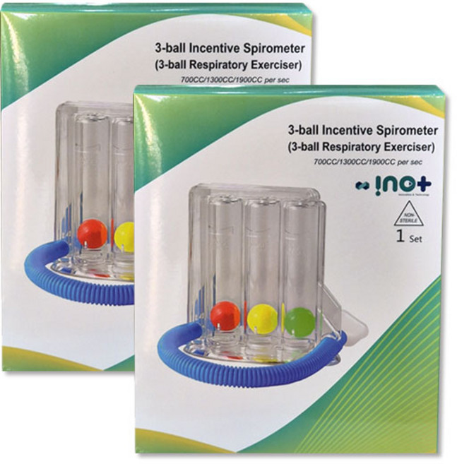 모완비 이노 인스피로메타 폐활량측정기 재호흡기, 2개