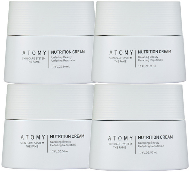 애터미 영양크림, 50ml, 4개